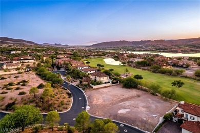 Exceptional vacant land opportunity in prestigious Lake Las on South Shore At Lake Las Vegas in Nevada - for sale on GolfHomes.com, golf home, golf lot