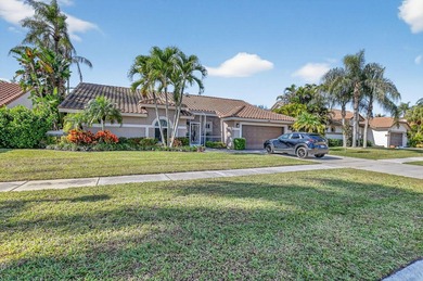 A rare find, 4 bed split on private lot surrounded by shrubs and on Boca Greens Country Club in Florida - for sale on GolfHomes.com, golf home, golf lot