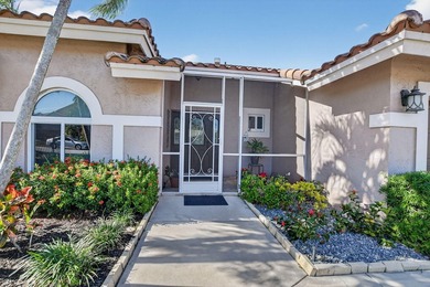 A rare find, 4 bed split on private lot surrounded by shrubs and on Boca Greens Country Club in Florida - for sale on GolfHomes.com, golf home, golf lot