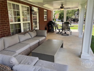 Enjoy life in this beautiful all-brick, low maintenance home in on Jennings Mill Country Club in Georgia - for sale on GolfHomes.com, golf home, golf lot