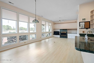 Single-Story Brick Golf Course Home with Pond View | Fairfield on Harbour Point Golf Club in North Carolina - for sale on GolfHomes.com, golf home, golf lot