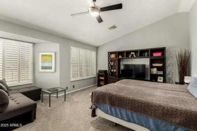 As you enter the home, you're immediately welcomed by soaring on Club West Golf Club in Arizona - for sale on GolfHomes.com, golf home, golf lot