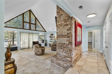 Enjoy the Gulf Breeze lifestyle in this waterfront home with on Tiger Point Golf and Country Club in Florida - for sale on GolfHomes.com, golf home, golf lot