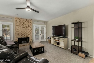 As you enter the home, you're immediately welcomed by soaring on Club West Golf Club in Arizona - for sale on GolfHomes.com, golf home, golf lot