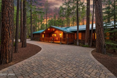 Discover elegant living paired with the charm of the southwest on Pinetop Lakes Country Club in Arizona - for sale on GolfHomes.com, golf home, golf lot