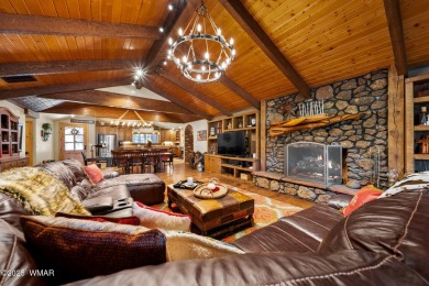 Discover elegant living paired with the charm of the southwest on Pinetop Lakes Country Club in Arizona - for sale on GolfHomes.com, golf home, golf lot
