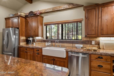 Discover elegant living paired with the charm of the southwest on Pinetop Lakes Country Club in Arizona - for sale on GolfHomes.com, golf home, golf lot