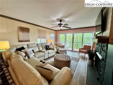 Escape to the mountains in this charming fully furnished on Sugar Mountain Golf Course in North Carolina - for sale on GolfHomes.com, golf home, golf lot