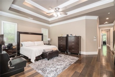 Gorgeous four-sided brick home on a level, private cul-de-sac on Eagles Landing Country Club in Georgia - for sale on GolfHomes.com, golf home, golf lot