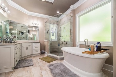 Gorgeous four-sided brick home on a level, private cul-de-sac on Eagles Landing Country Club in Georgia - for sale on GolfHomes.com, golf home, golf lot