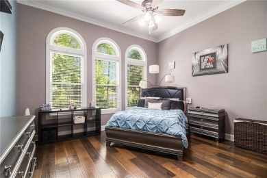 Gorgeous four-sided brick home on a level, private cul-de-sac on Eagles Landing Country Club in Georgia - for sale on GolfHomes.com, golf home, golf lot