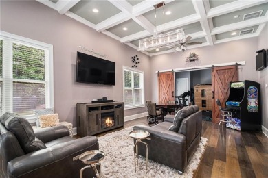 Gorgeous four-sided brick home on a level, private cul-de-sac on Eagles Landing Country Club in Georgia - for sale on GolfHomes.com, golf home, golf lot
