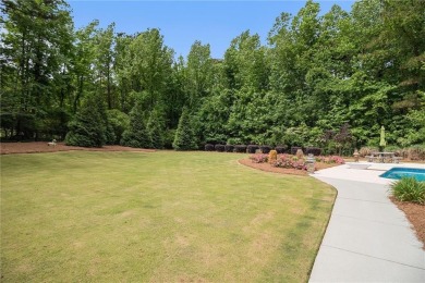 Gorgeous four-sided brick home on a level, private cul-de-sac on Eagles Landing Country Club in Georgia - for sale on GolfHomes.com, golf home, golf lot