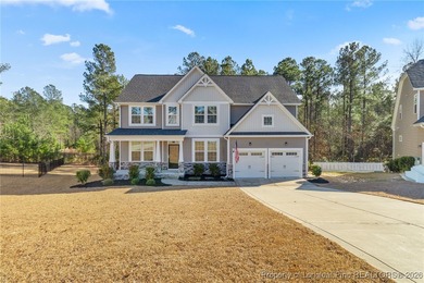 Welcome to this beautiful 4-bedroom, 3-bath home with an office on Anderson Creek Golf Club in North Carolina - for sale on GolfHomes.com, golf home, golf lot