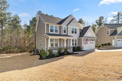 Welcome to this beautiful 4-bedroom, 3-bath home with an office on Anderson Creek Golf Club in North Carolina - for sale on GolfHomes.com, golf home, golf lot