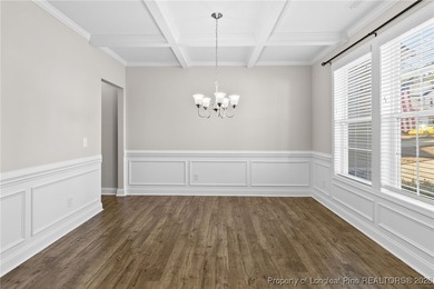 Welcome to this beautiful 4-bedroom, 3-bath home with an office on Anderson Creek Golf Club in North Carolina - for sale on GolfHomes.com, golf home, golf lot