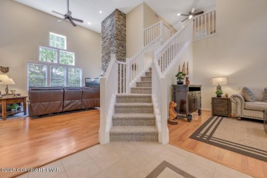 A golfer's paradise!  A striking Pinecrest contemporary with a on Pinecrest Lake Golf and Country Club in Pennsylvania - for sale on GolfHomes.com, golf home, golf lot