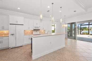 Freshly painted in main living area! This Florencia floor plan on Pelican Preserve Golf Club in Florida - for sale on GolfHomes.com, golf home, golf lot