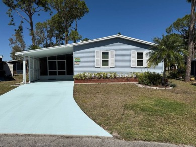 This lovely, 2/2 manufactured home is on leased land. Located in on Pine Lakes Country Club in Florida - for sale on GolfHomes.com, golf home, golf lot
