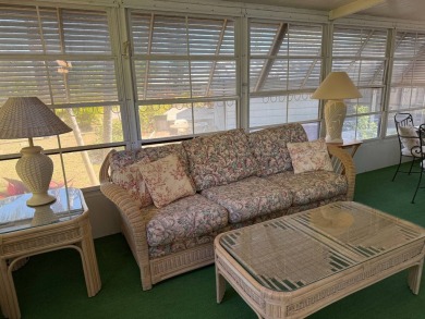 This lovely, 2/2 manufactured home is on leased land. Located in on Pine Lakes Country Club in Florida - for sale on GolfHomes.com, golf home, golf lot