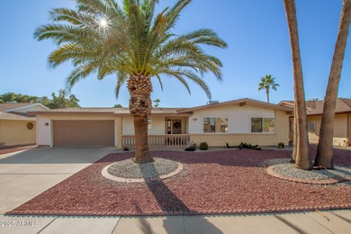 This home is FULLY FURNISHED, AC and ROOF in 2023! Step into on Sun City Country Club in Arizona - for sale on GolfHomes.com, golf home, golf lot