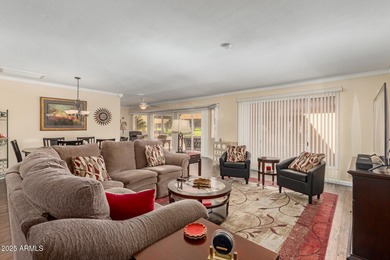 This home is FULLY FURNISHED, AC and ROOF in 2023! Step into on Sun City Country Club in Arizona - for sale on GolfHomes.com, golf home, golf lot