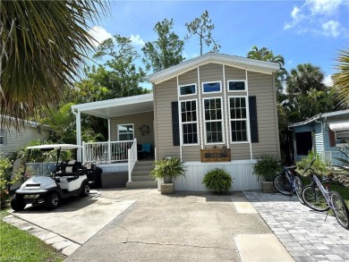 Charming 2020 Chariot Mobile Home with Expansive 2024 Addition on Copperleaf Golf Club in Florida - for sale on GolfHomes.com, golf home, golf lot