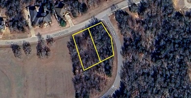 DOUBLE WOODED CORNER LOT! Rare opportunity to own two adjoining on Rock Creek Golf Club in Texas - for sale on GolfHomes.com, golf home, golf lot