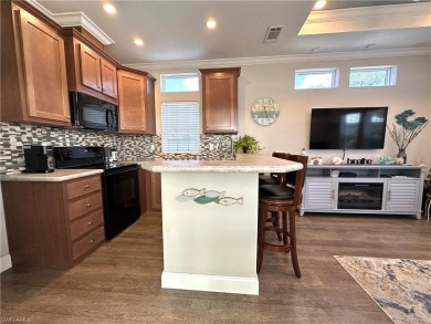 Charming 2020 Chariot Mobile Home with Expansive 2024 Addition on Copperleaf Golf Club in Florida - for sale on GolfHomes.com, golf home, golf lot