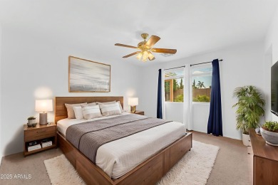 This beautifully maintained home features a sparkling salt water on The Golf Club At Johnson Ranch in Arizona - for sale on GolfHomes.com, golf home, golf lot