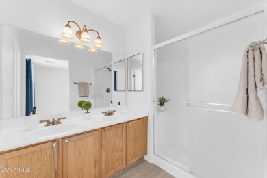 This beautifully maintained home features a sparkling salt water on The Golf Club At Johnson Ranch in Arizona - for sale on GolfHomes.com, golf home, golf lot
