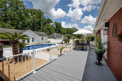 Welcome to this stunning 2,239 sq ft, 3-bedroom, 2-bath brick on Lakeview Golf and Country Club in Georgia - for sale on GolfHomes.com, golf home, golf lot