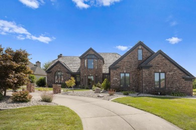 Indulge in luxury living in this striking residence in on Lincolnshire Fields Country Club in Illinois - for sale on GolfHomes.com, golf home, golf lot