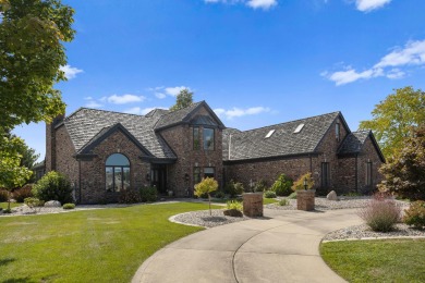 Indulge in luxury living in this striking residence in on Lincolnshire Fields Country Club in Illinois - for sale on GolfHomes.com, golf home, golf lot