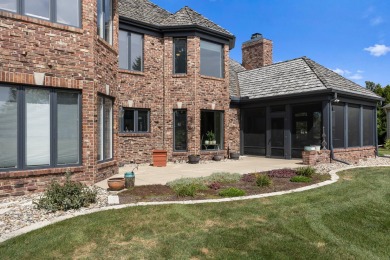 Indulge in luxury living in this striking residence in on Lincolnshire Fields Country Club in Illinois - for sale on GolfHomes.com, golf home, golf lot