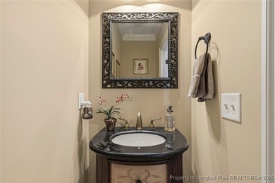 Lovely custom home located in the gated and golf community of on Carolina Trace Country Club in North Carolina - for sale on GolfHomes.com, golf home, golf lot