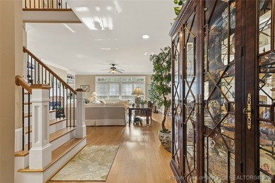 Lovely custom home located in the gated and golf community of on Carolina Trace Country Club in North Carolina - for sale on GolfHomes.com, golf home, golf lot