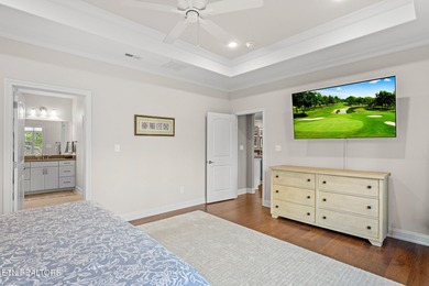 Single Level Living with an Outdoor Oasis Elegant single-level on Tellico Village Golf Club in Tennessee - for sale on GolfHomes.com, golf home, golf lot