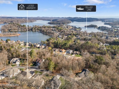 Single Level Living with an Outdoor Oasis Elegant single-level on Tellico Village Golf Club in Tennessee - for sale on GolfHomes.com, golf home, golf lot