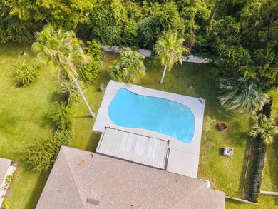 Note....  Pool Lifted During Cleaning And Is In Need Of Repair on St. Augustine Shores Golf Club in Florida - for sale on GolfHomes.com, golf home, golf lot