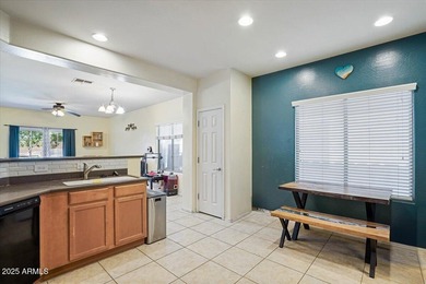 Built in 2007, this Florence single story home offers a mix of on Poston Butte Golf Club in Arizona - for sale on GolfHomes.com, golf home, golf lot