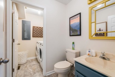 Cozy, contemporary, and full of charm--this mountain home in on Woodstone Meadows Golf Course At Massanutten in Virginia - for sale on GolfHomes.com, golf home, golf lot