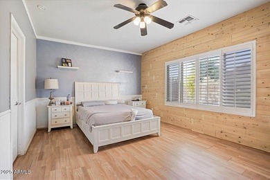 Built in 2007, this Florence single story home offers a mix of on Poston Butte Golf Club in Arizona - for sale on GolfHomes.com, golf home, golf lot