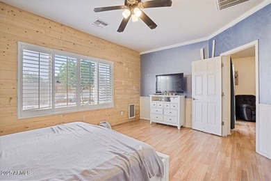 Built in 2007, this Florence single story home offers a mix of on Poston Butte Golf Club in Arizona - for sale on GolfHomes.com, golf home, golf lot