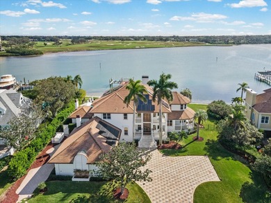This private, world-class waterfront estate owned by the family on Belleair Country Club in Florida - for sale on GolfHomes.com, golf home, golf lot
