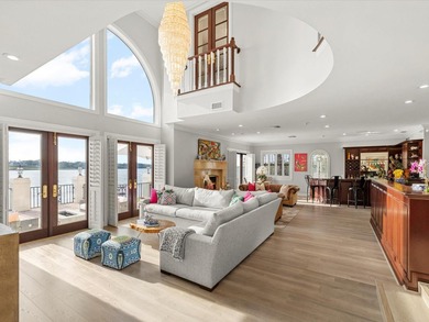 This private, world-class waterfront estate owned by the family on Belleair Country Club in Florida - for sale on GolfHomes.com, golf home, golf lot