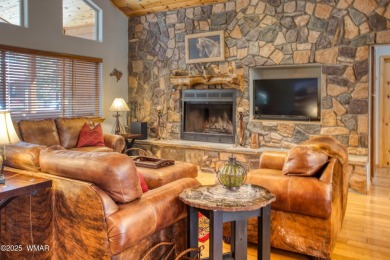 Escape to the cool pines with this single level furnished home on Pinetop Lakes Country Club in Arizona - for sale on GolfHomes.com, golf home, golf lot