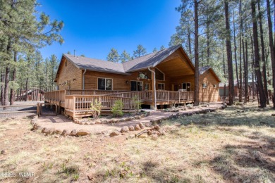 Escape to the cool pines with this single level furnished home on Pinetop Lakes Country Club in Arizona - for sale on GolfHomes.com, golf home, golf lot