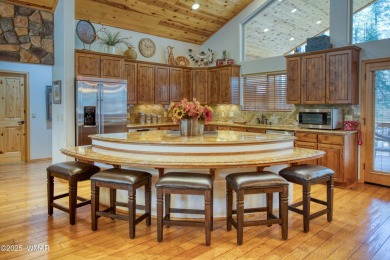 Escape to the cool pines with this single level furnished home on Pinetop Lakes Country Club in Arizona - for sale on GolfHomes.com, golf home, golf lot