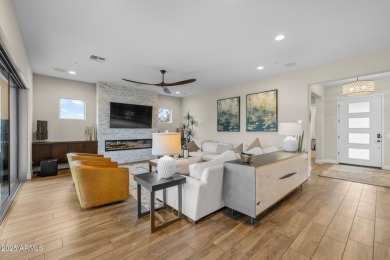 Experience the pinnacle of modern luxury in this stunning Vela on Vista Verde Golf Course in Arizona - for sale on GolfHomes.com, golf home, golf lot